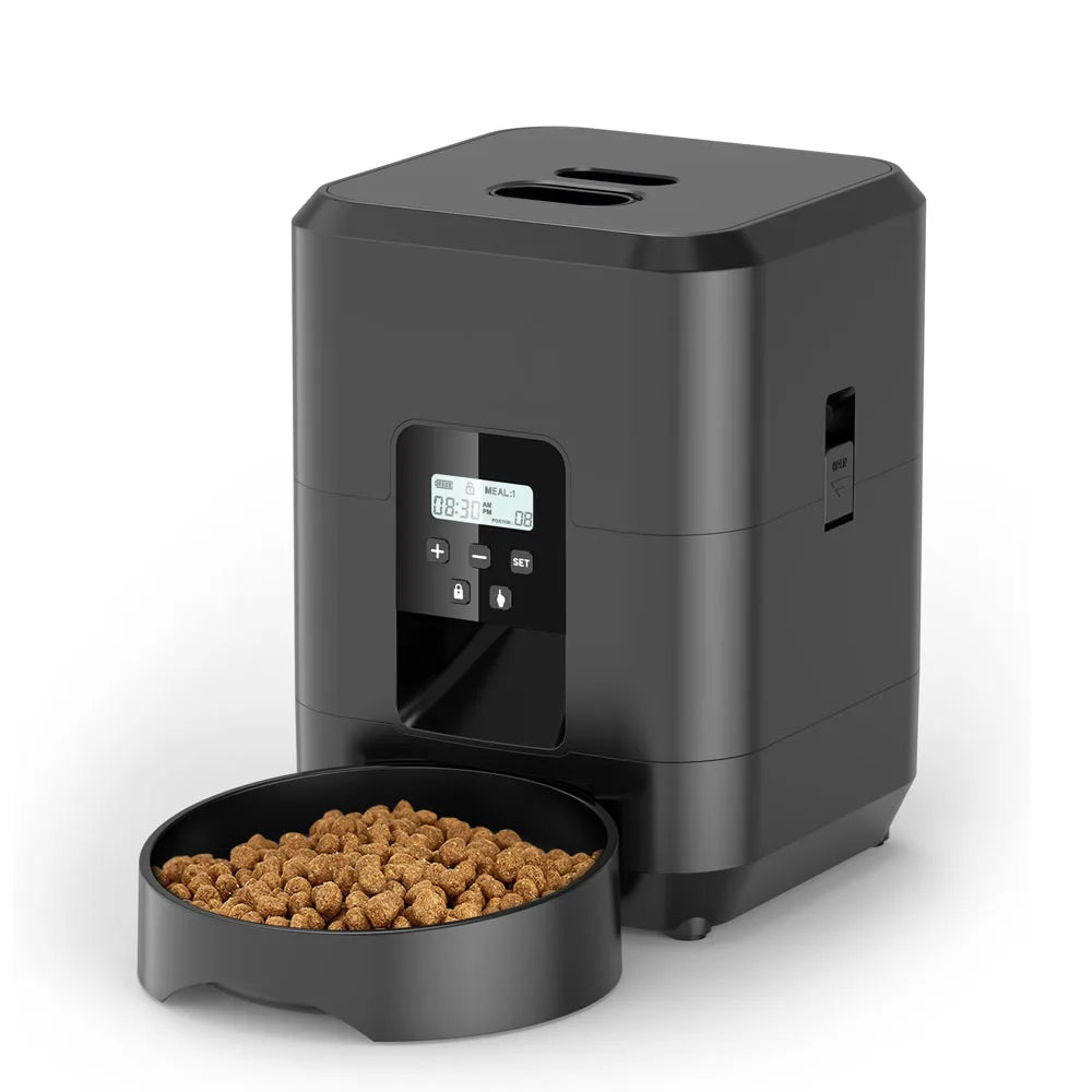 ZenPaw Smart Automatic Pet Feeder – Timed Meals with App Control & Voice Recording