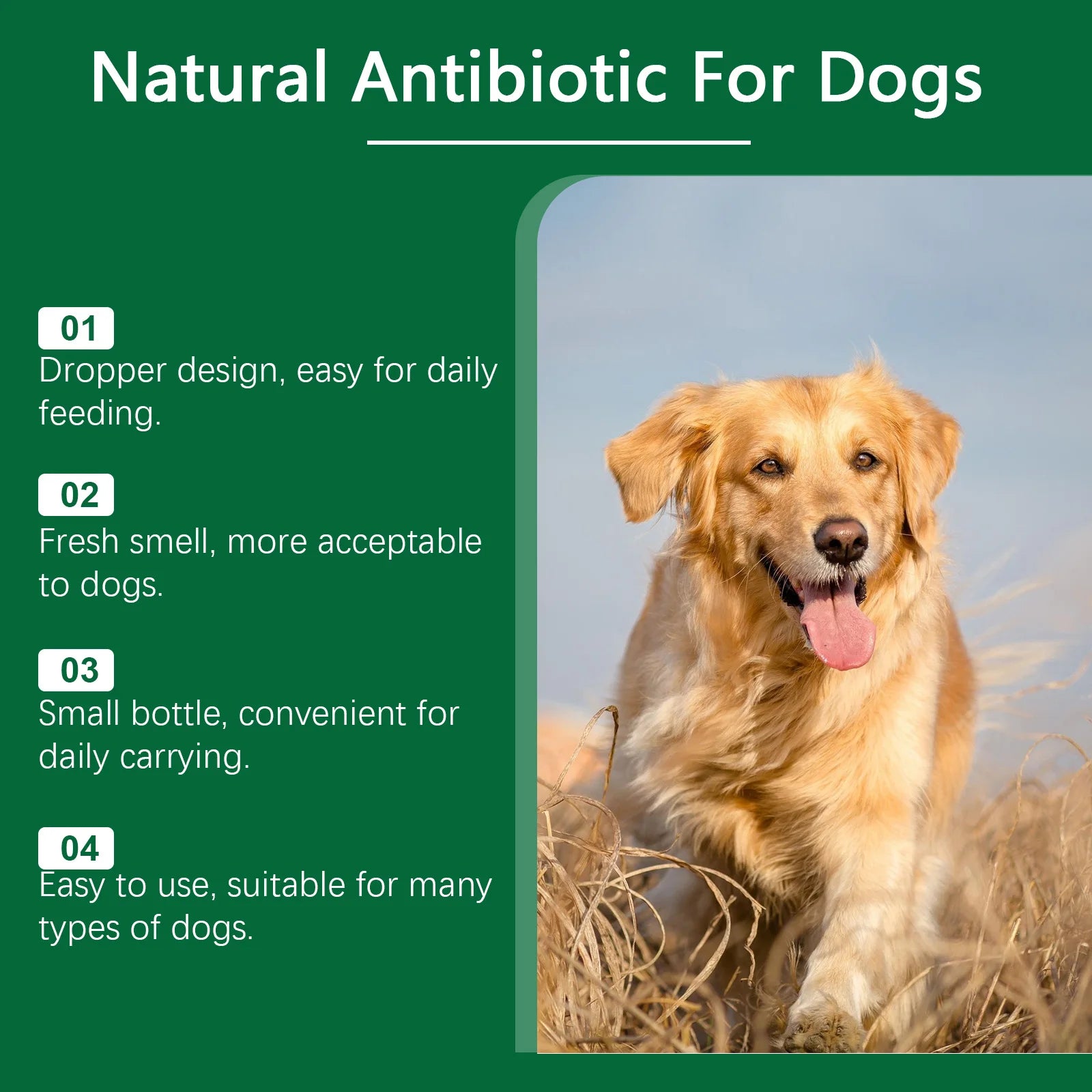 ZenPaw 60ml Immune-Boosting Multivitamin Supplement for Dogs – Gentle Daily Formula for Skin Health & Overall Wellness