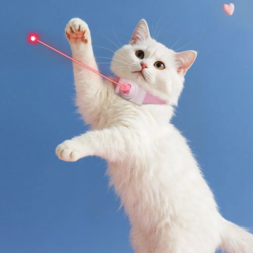 ZenPaw Automatic Laser Pet Toy – Interactive Moving Laser for Cats & Kittens (USB Rechargeable)