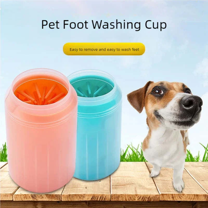 ZenPaw Portable Pet Paw Cleaner – Gentle Mud & Dirt Remover Cup for Dogs & Cats