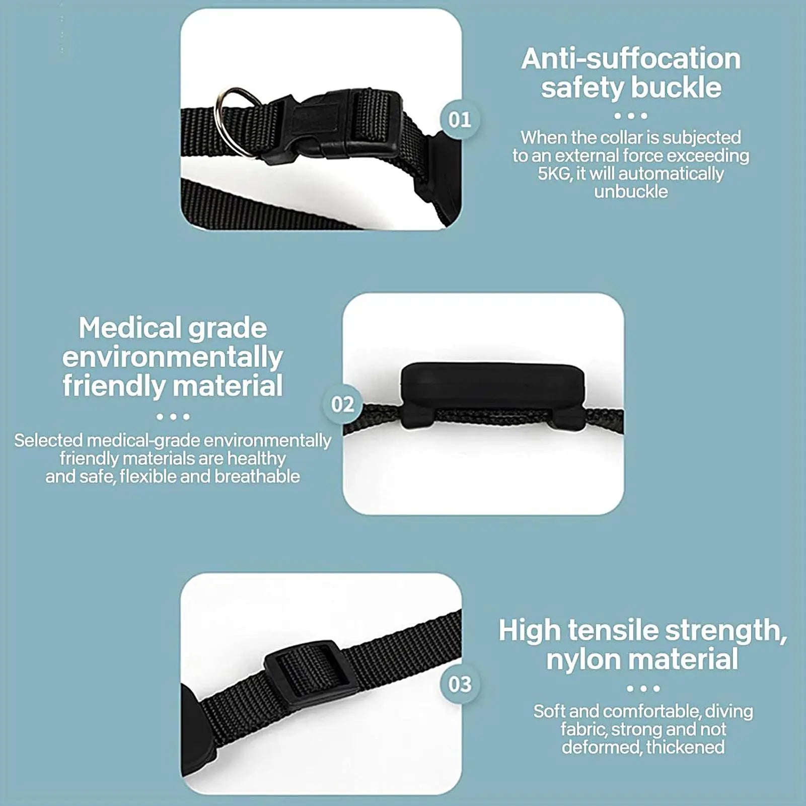 ZenPaw GPS Pet Tracker Collar – Real-Time Location Monitoring for Dogs & Cats