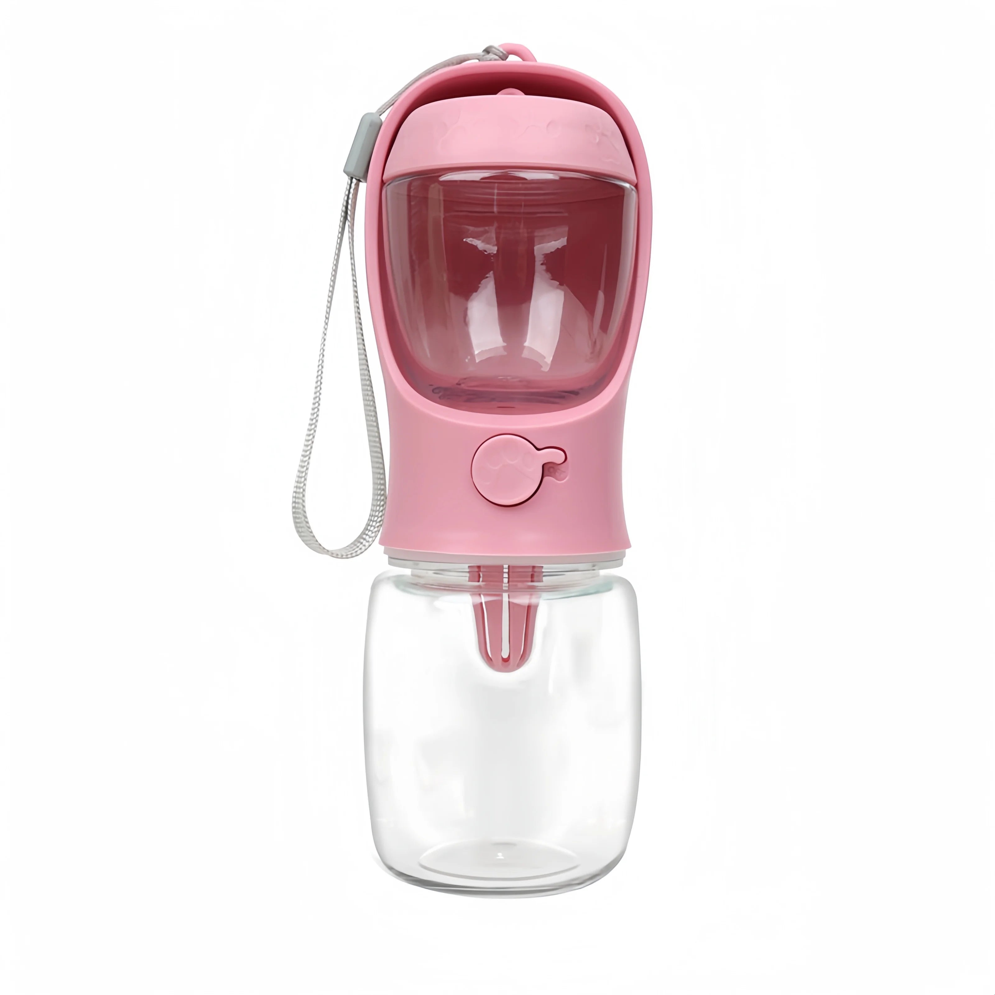ZenPaw Portable Pet Water Bottle – Leak-Proof Travel Bowl for Dogs & Cats (550ml)