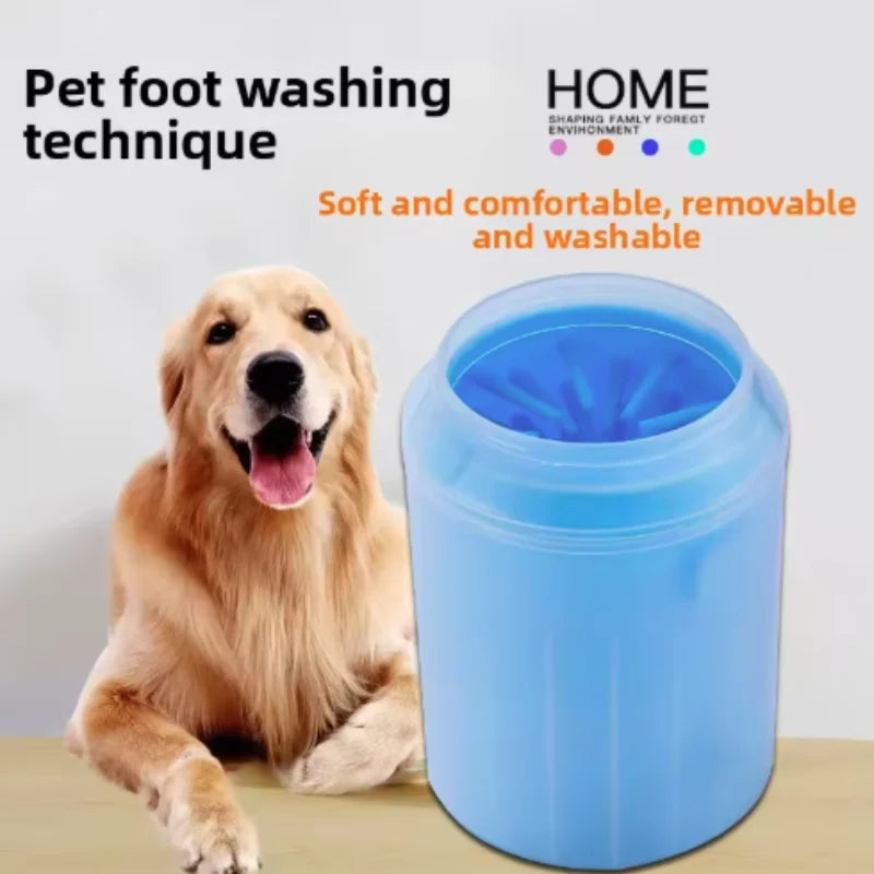 ZenPaw Portable Pet Paw Cleaner – Gentle Mud & Dirt Remover Cup for Dogs & Cats