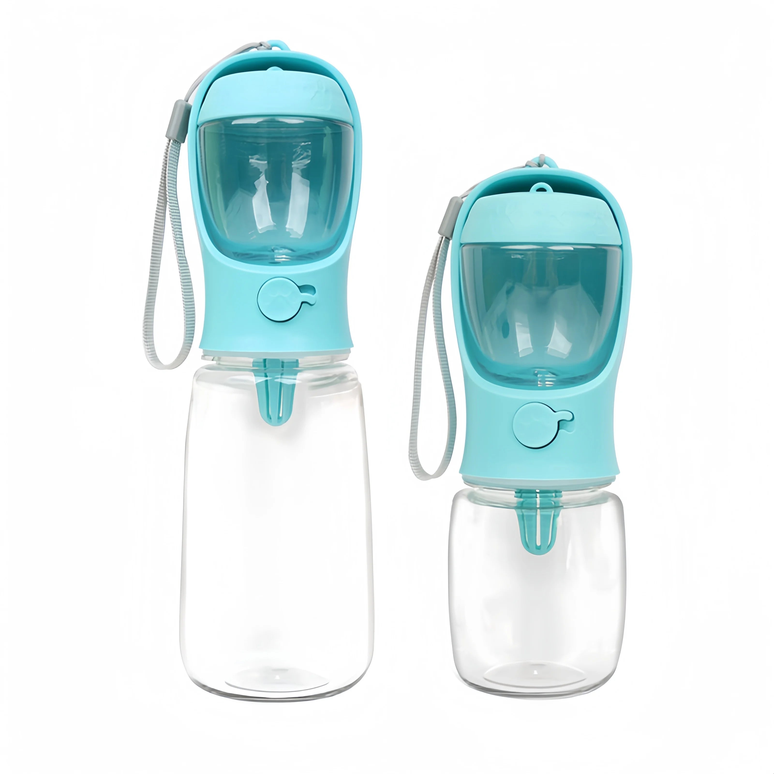 ZenPaw Portable Pet Water Bottle – Leak-Proof Travel Bowl for Dogs & Cats (550ml)