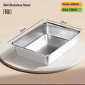 ZenPaw Large Capacity Stainless Steel Tilted Dog Bowl