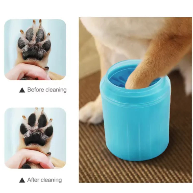 ZenPaw Portable Pet Paw Cleaner – Gentle Mud & Dirt Remover Cup for Dogs & Cats