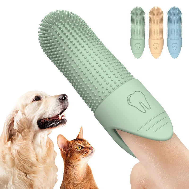 ZenPaw Premium Dog Toothbrush – Dual-Ended Dental Care for Fresh Breath & Healthy Gums