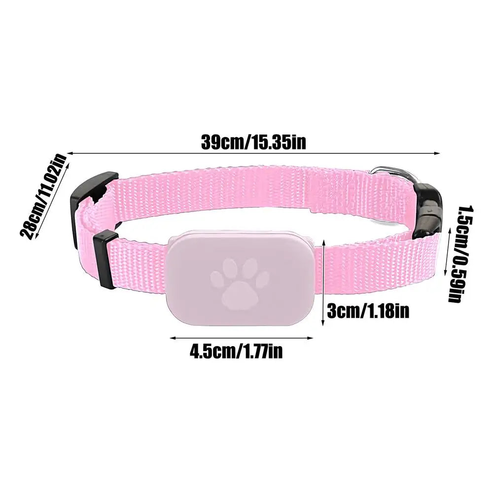 ZenPaw GPS Pet Tracker Collar – Real-Time Location Monitoring for Dogs & Cats