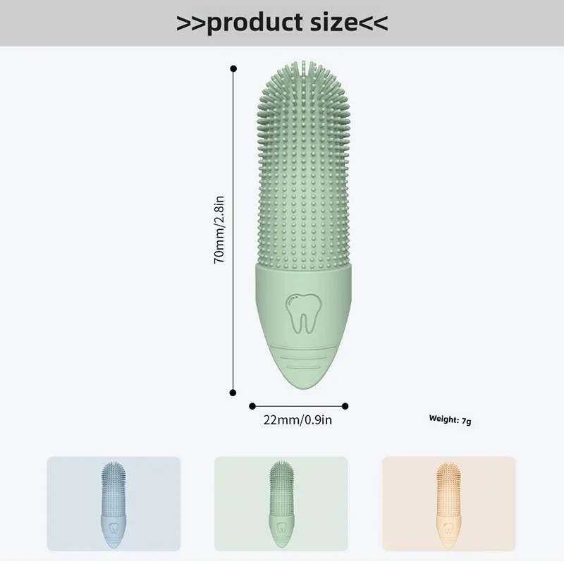 ZenPaw Premium Dog Toothbrush – Dual-Ended Dental Care for Fresh Breath & Healthy Gums