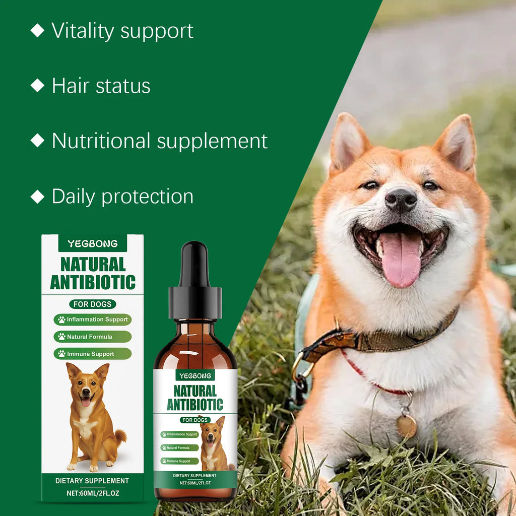 ZenPaw 60ml Immune-Boosting Multivitamin Supplement for Dogs – Gentle Daily Formula for Skin Health & Overall Wellness