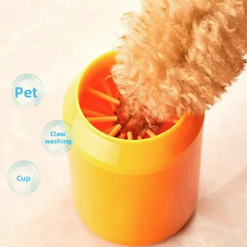 ZenPaw Portable Pet Paw Cleaner – Gentle Mud & Dirt Remover Cup for Dogs & Cats